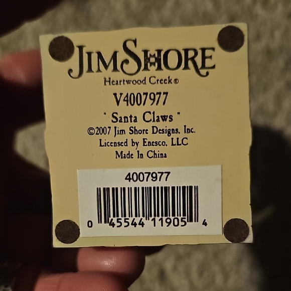 Jim Shore Santa Claws Figurine - Picture 3 of 4
